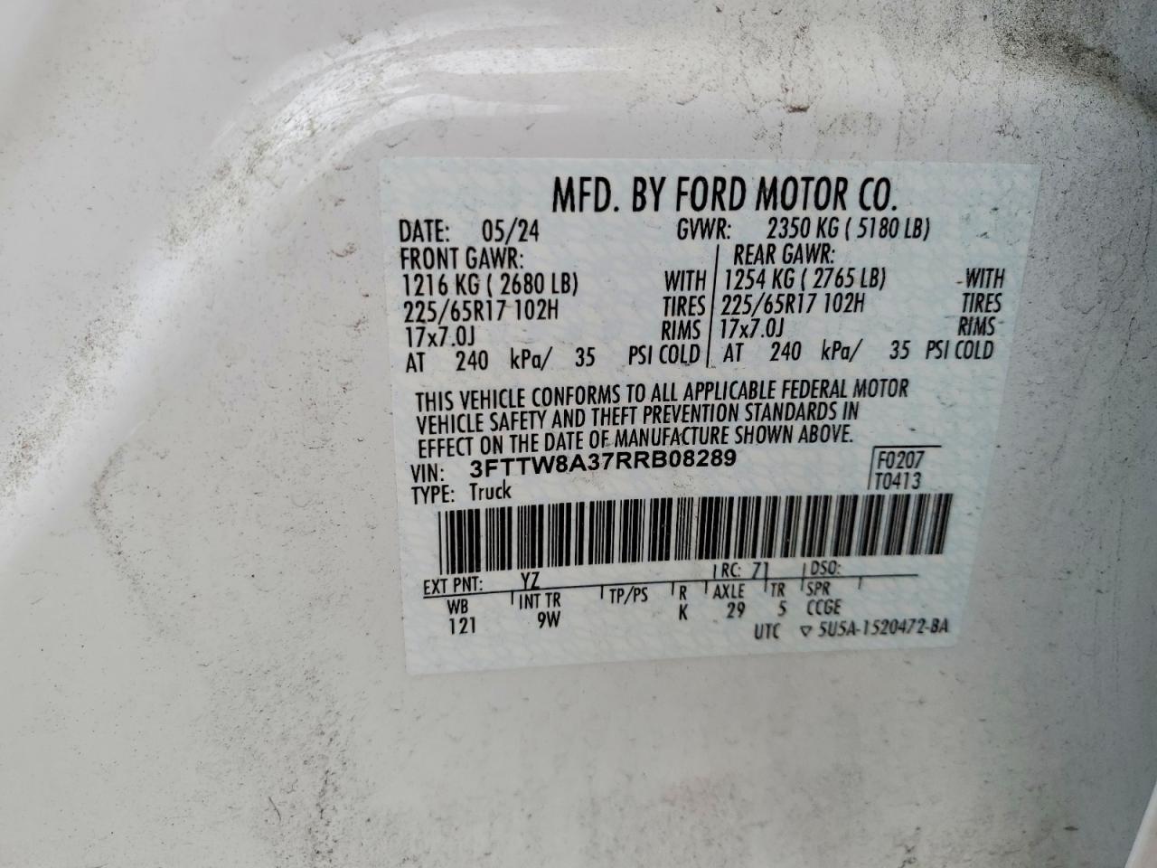 2024 Ford Maverick xl
