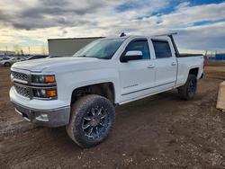 Salvage cars for sale from Copart Rocky View County, AB: 2015 Chevrolet Silverado K1500 LTZ
