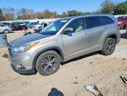 2016 Toyota Highlander xle en venta en Theodore, AL