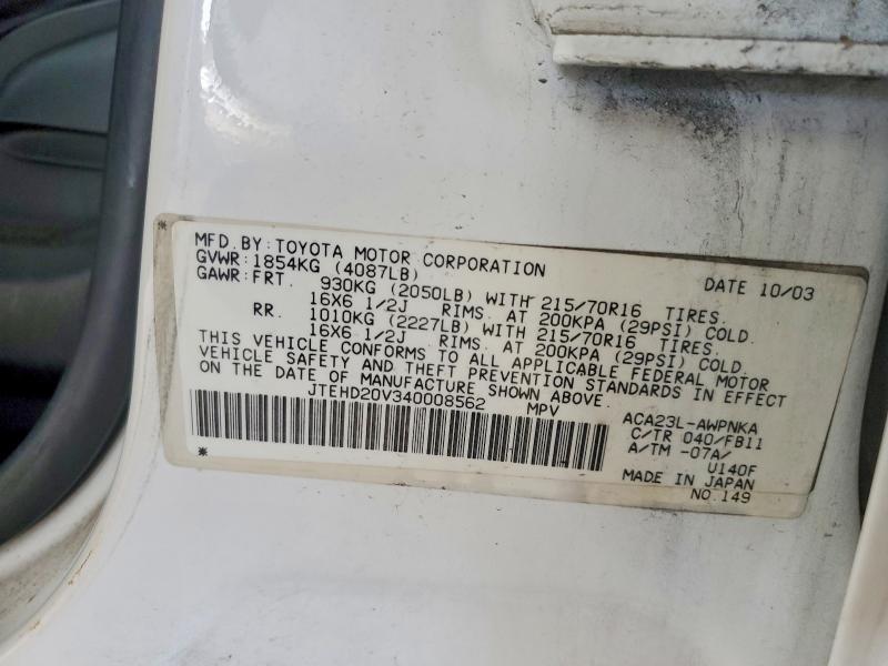 2004 Toyota Rav4