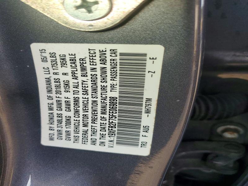 2015 Honda Civic se