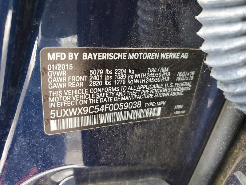 2015 BMW X3 Xdrive28i