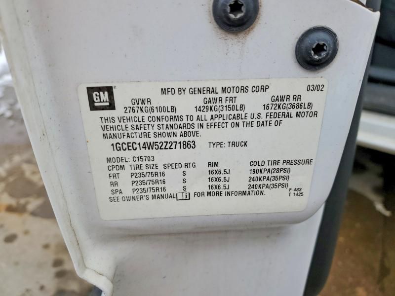 2002 Chevrolet Silverado C1500