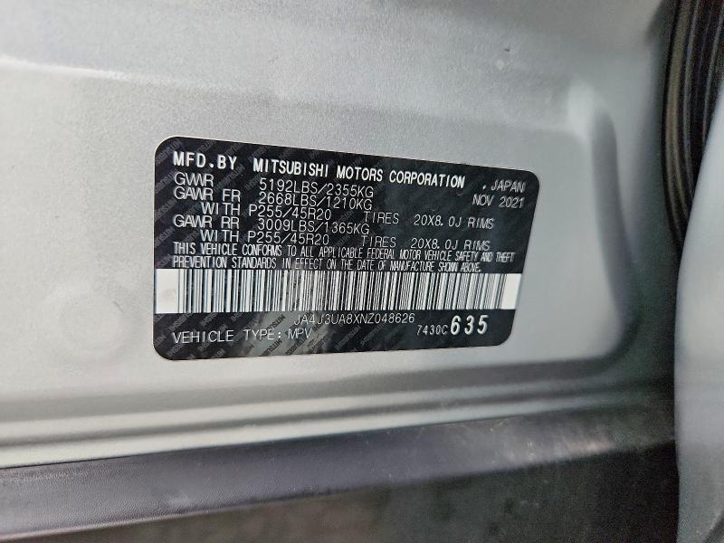 2022 Mitsubishi Outlander se