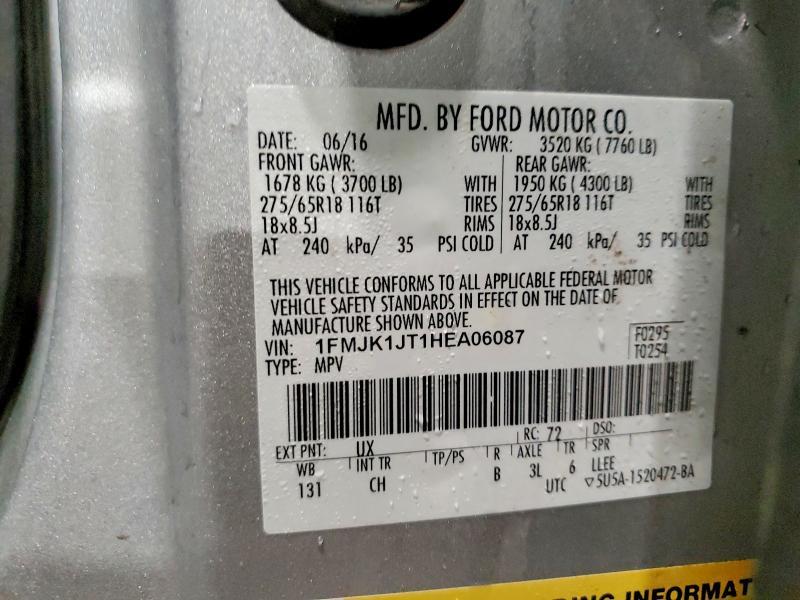 2017 Ford Expedition el xlt