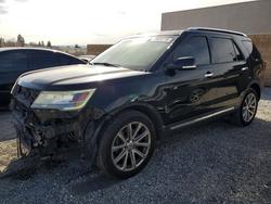 Ford Explorer Vehiculos salvage en venta: 2017 Ford Explorer Limited