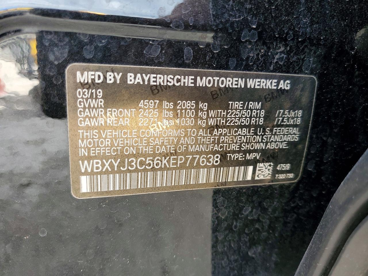 2019 BMW X2 Sdrive28i