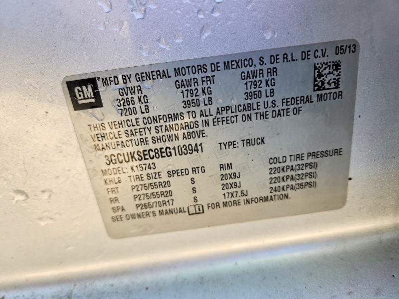 2014 Chevrolet Silverado K1500 LTZ