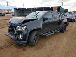 Salvage trucks for sale at Colorado Springs, CO auction: 2016 Chevrolet Colorado Z71