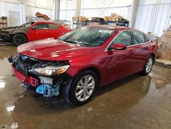 Salvage cars for sale from Copart Wayland, MI: 2024 Chevrolet Malibu lt