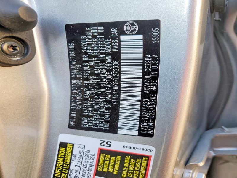 2019 Toyota Camry l