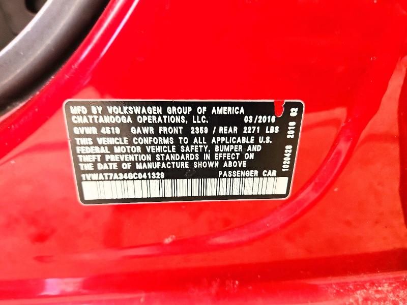 2016 Volkswagen Passat s