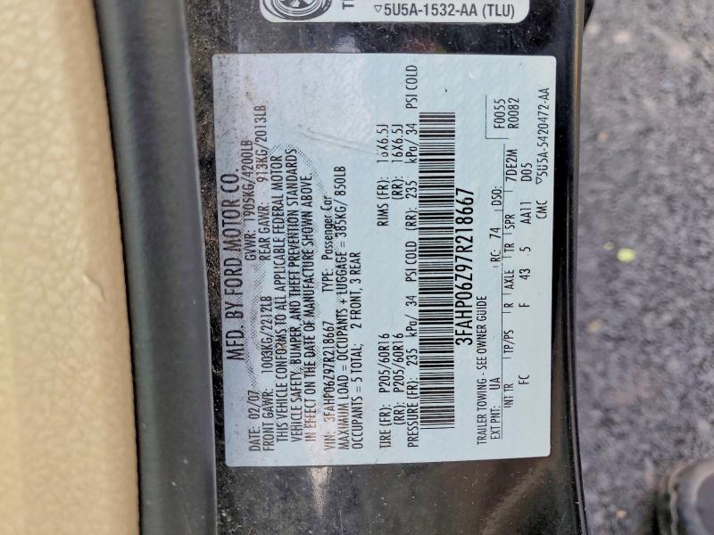 2007 Ford Fusion s