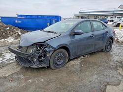 2015 Toyota Corolla l en venta en Earlington, KY