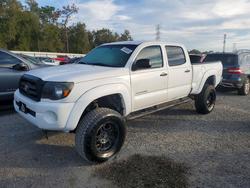 Salvage trucks for sale at Thonotosassa, FL auction: 2006 Toyota Tacoma Double Cab Long BED