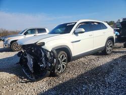 Volkswagen salvage cars for sale: 2021 Volkswagen Atlas Cross Sport sel Premium