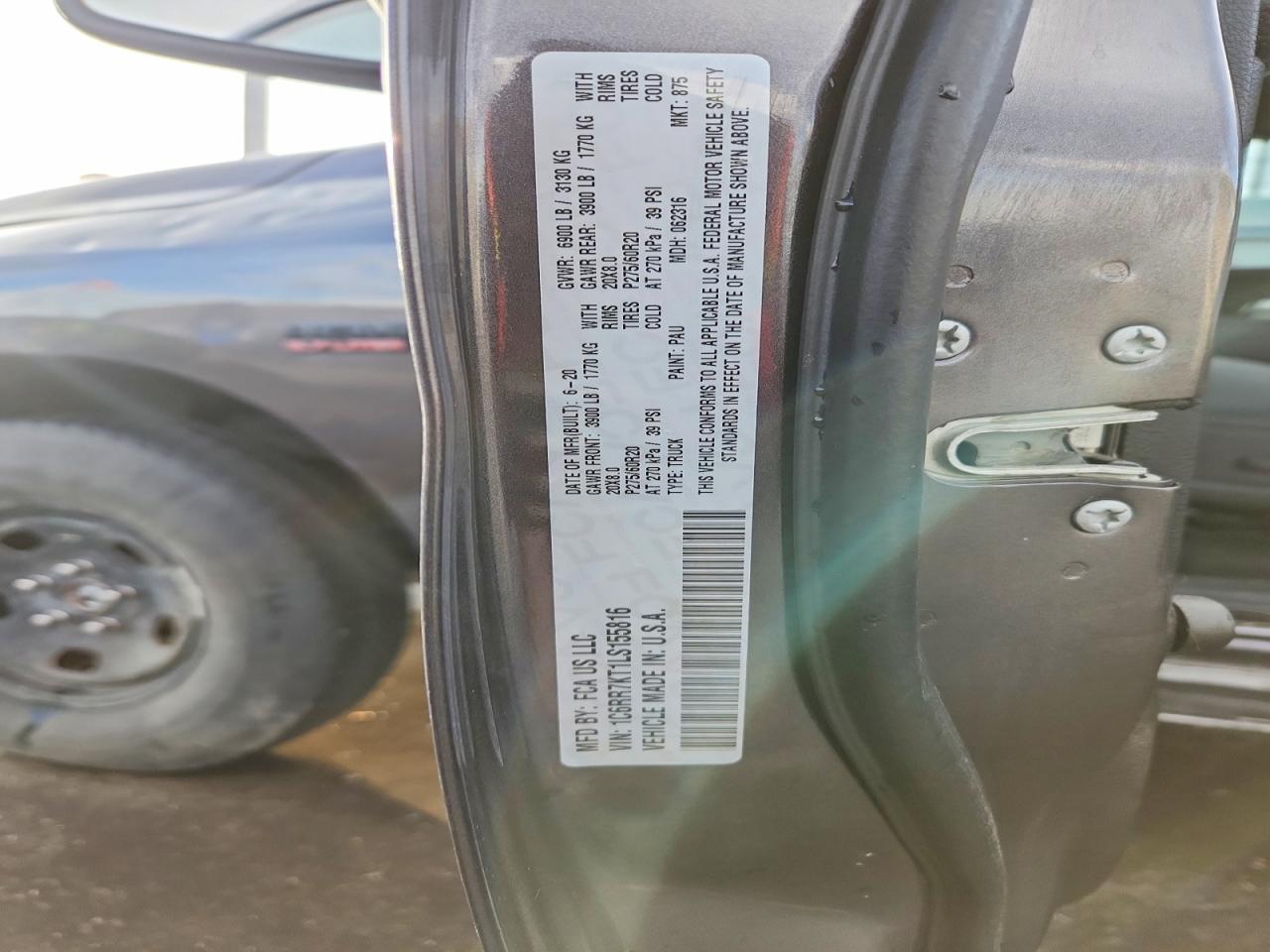 2020 Dodge Ram 1500 Classic Tradesman