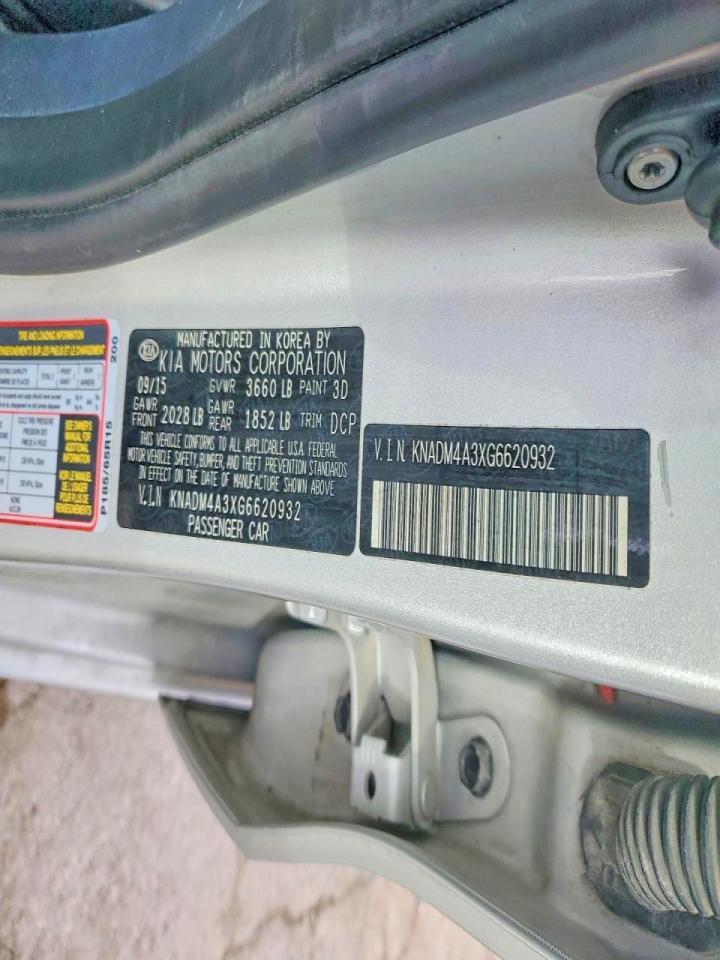 2016 KIA Rio lx