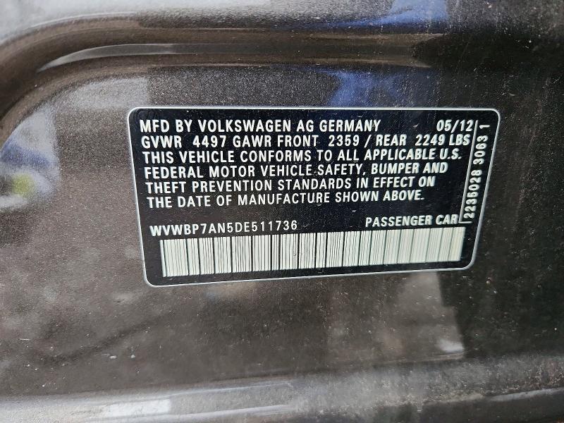 2013 Volkswagen Cc Sport
