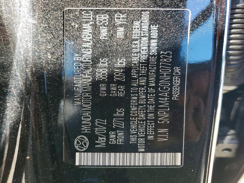 2022 Hyundai Elantra sel