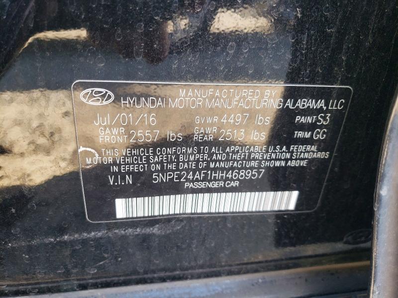 2017 Hyundai Sonata Base