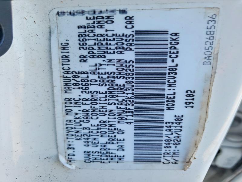 2003 Toyota Camry le