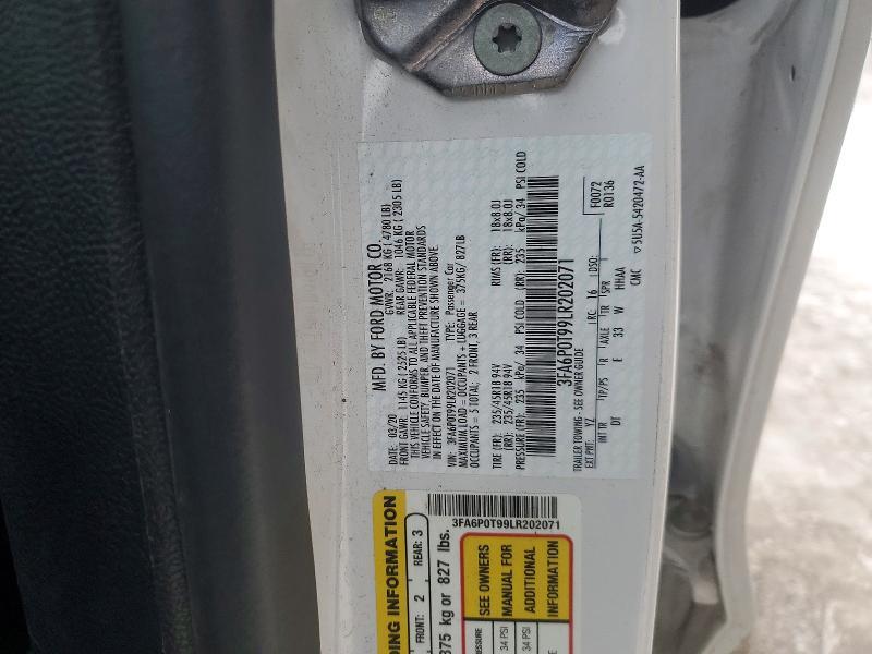 2020 Ford Fusion se