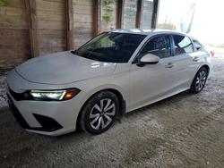 Honda Civic salvage cars for sale: 2022 Honda Civic lx