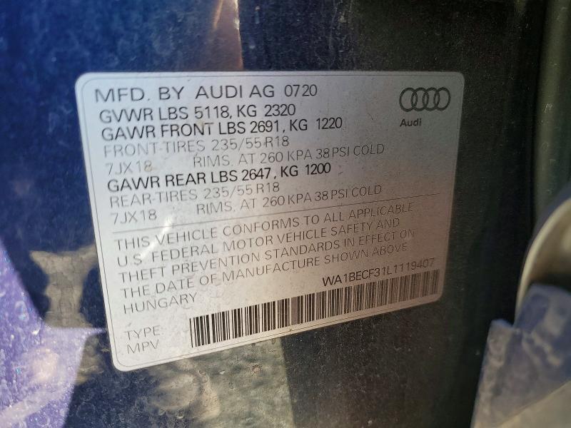2020 Audi Q3 Premium Plus