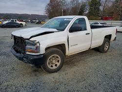 Salvage cars for sale from Copart Concord, NC: 2016 Chevrolet Silverado C1500