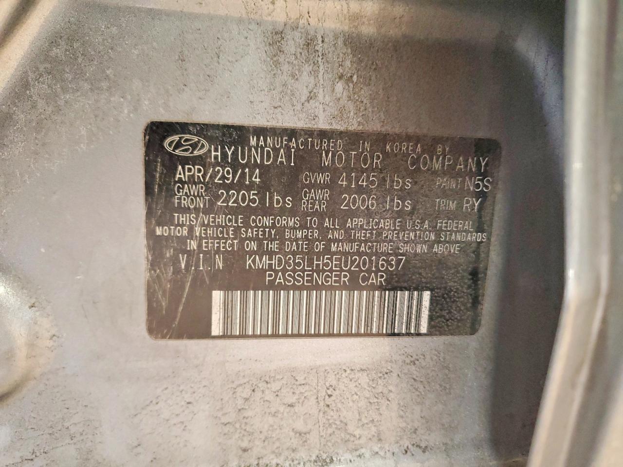 2014 Hyundai Elantra gt Base