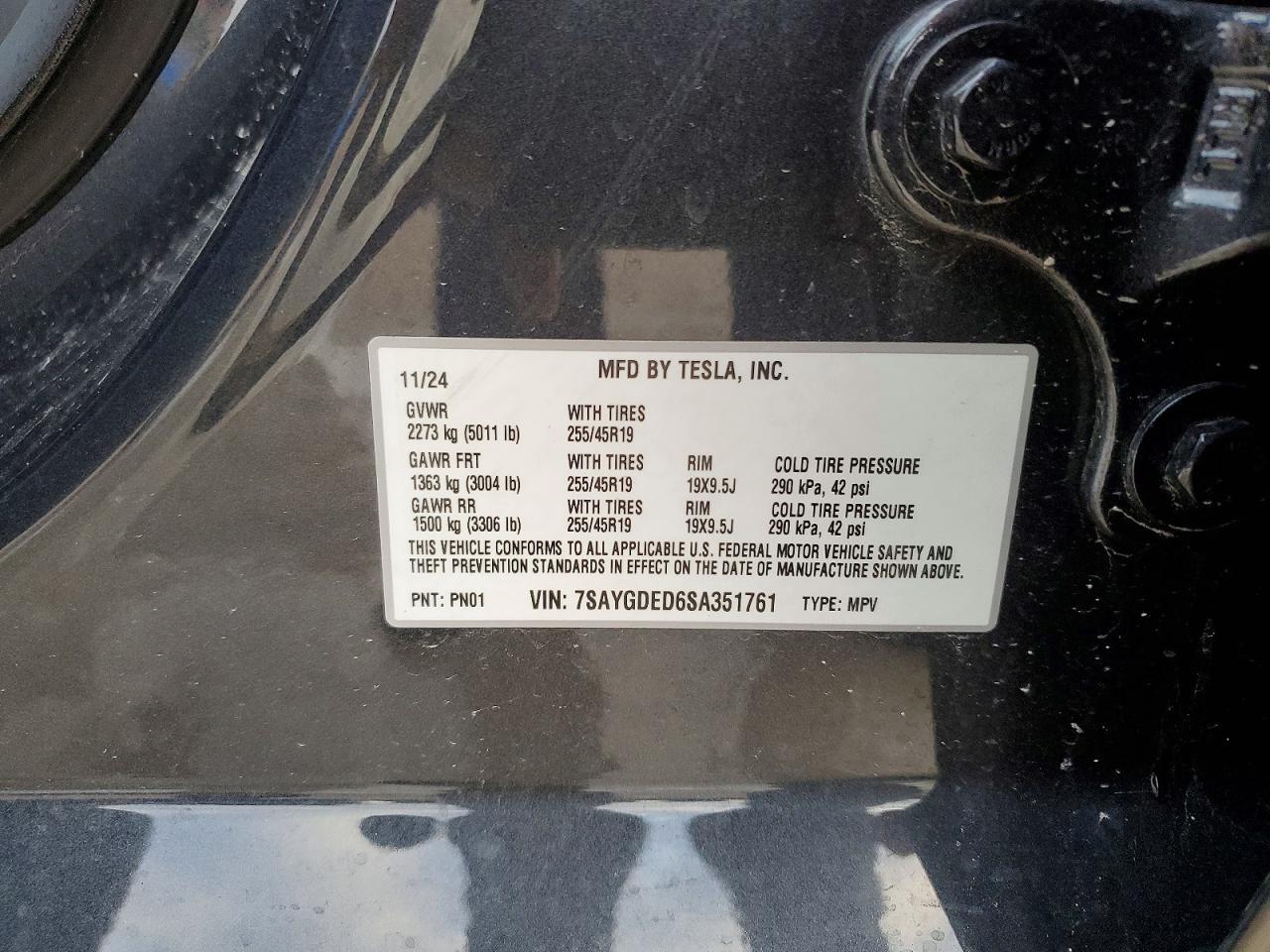 2025 Tesla Model y