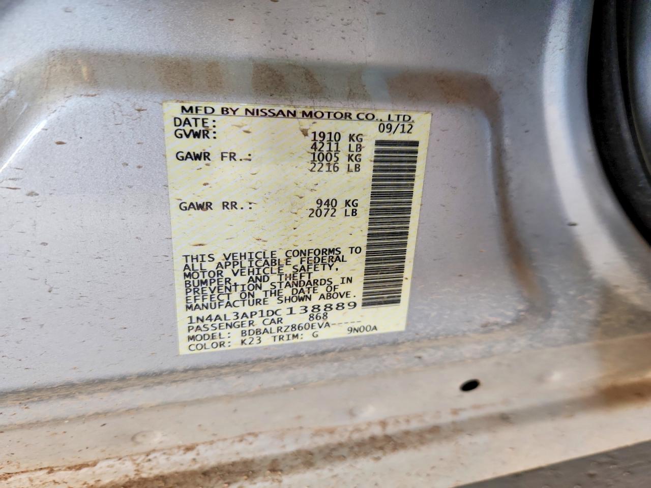 2013 Nissan Altima 2.5