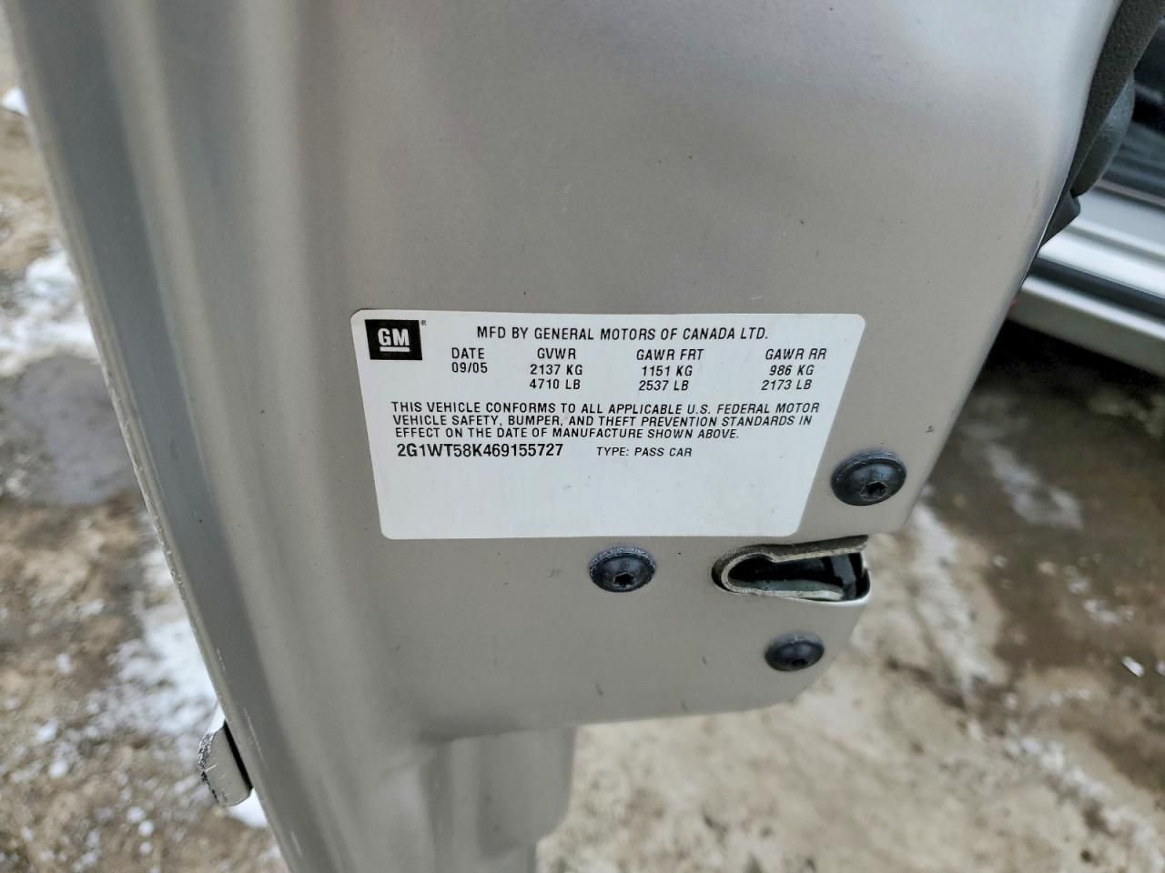 2006 Chevrolet Impala lt