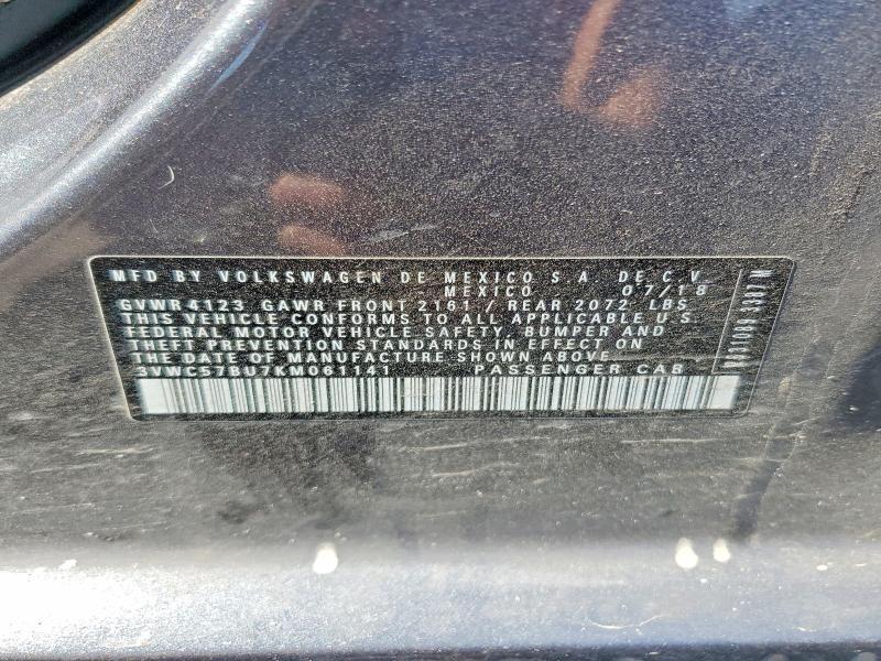 2019 Volkswagen Jetta s