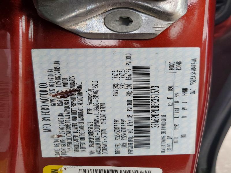2014 Ford Fusion se Phev