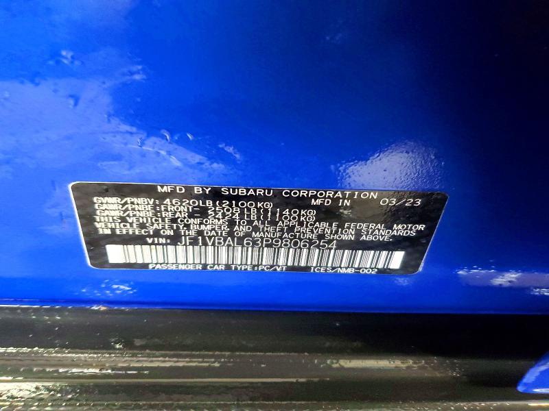 2023 Subaru Wrx Limited