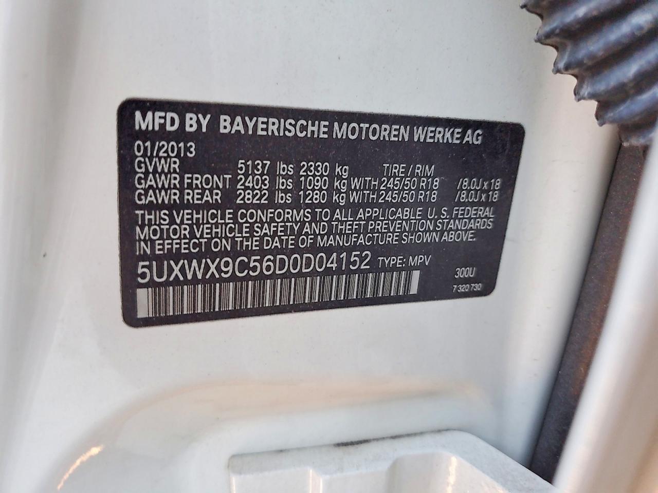 2013 BMW X3 Xdrive28i