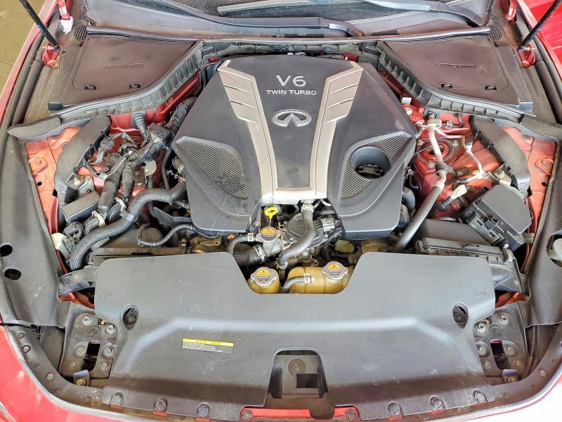 2017 Infiniti Q60 red Sport 400