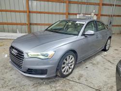 Audi salvage cars for sale: 2016 Audi A6 Premium