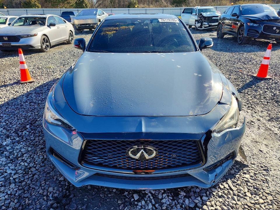 2022 Infiniti Q60 red Sport 400