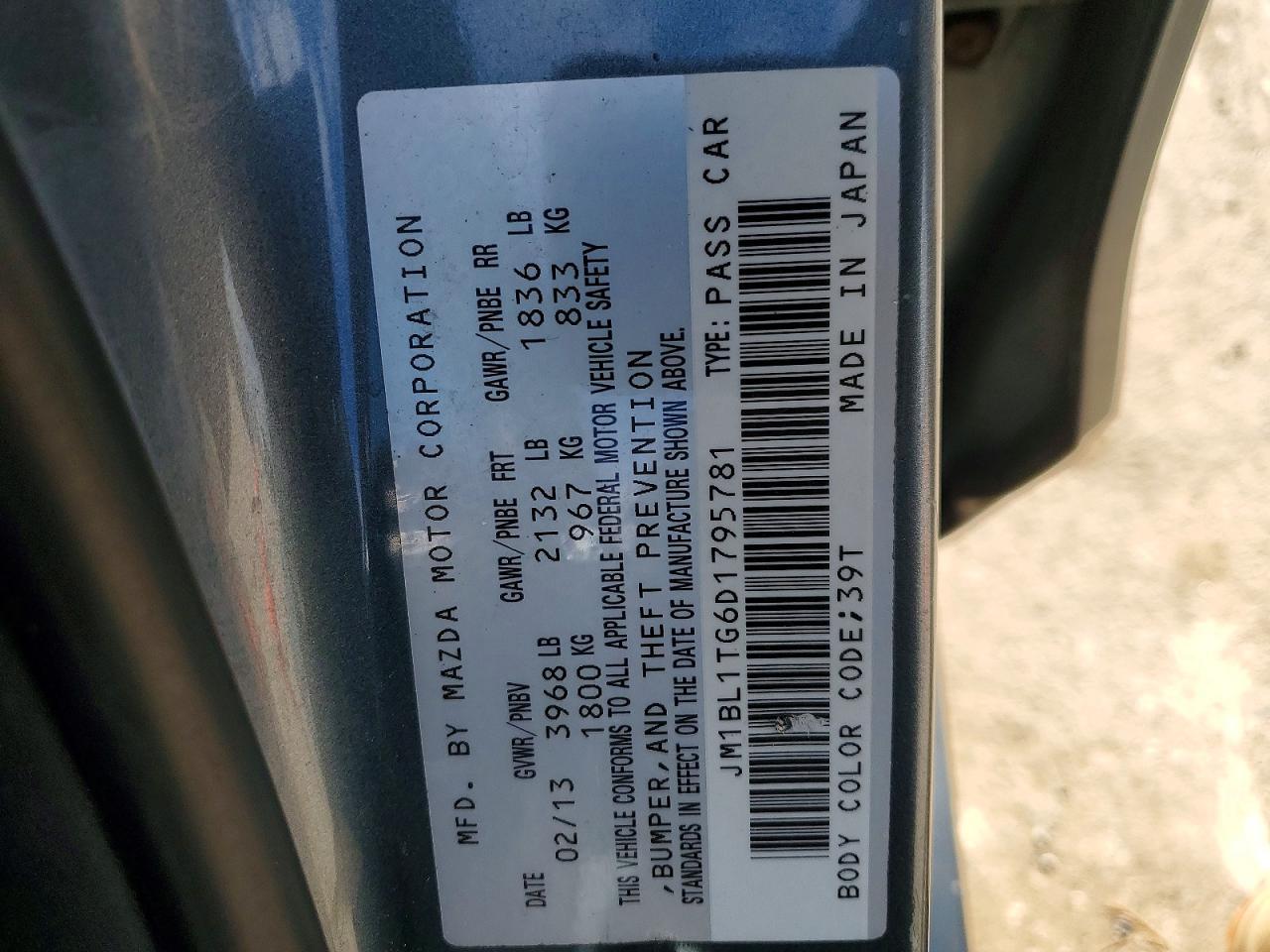 2013 Mazda 3 I