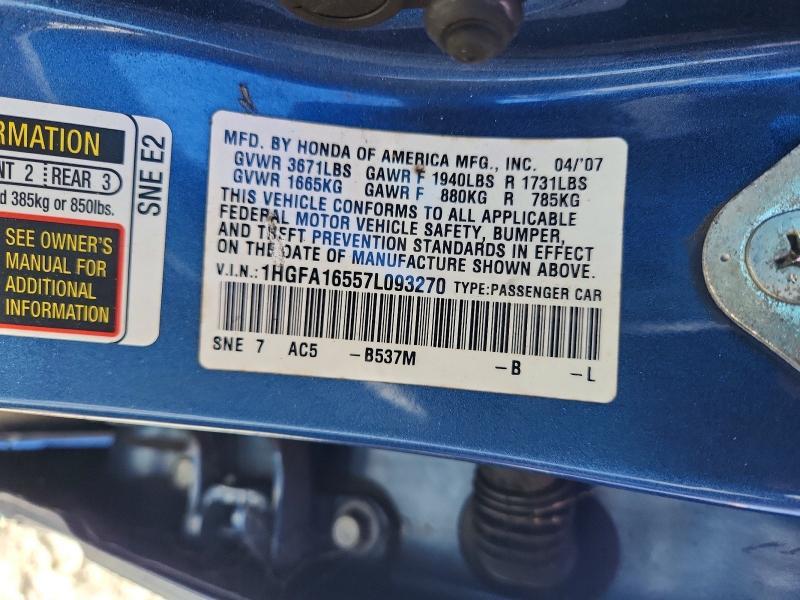 2007 Honda Civic lx