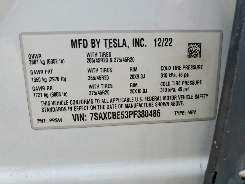 2023 Tesla Model x