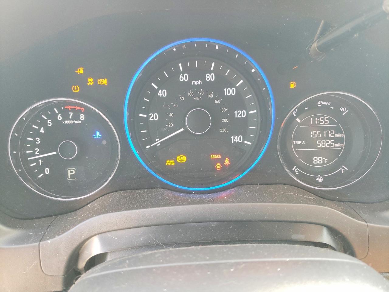 2016 Honda Hr-v ex
