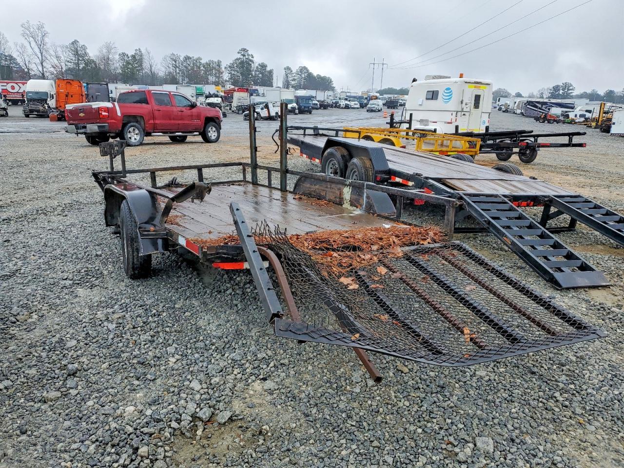 2020 Lone Wolf 77X14 Utility Trailer