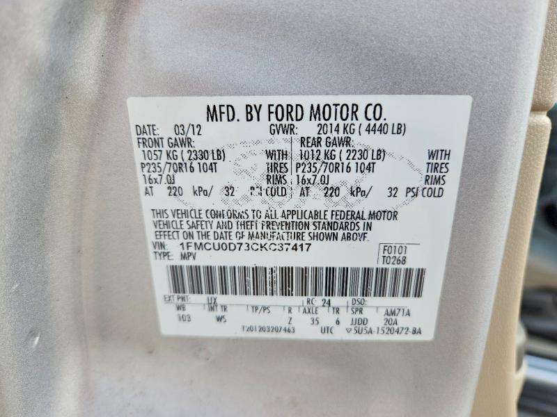 2012 Ford Escape xlt