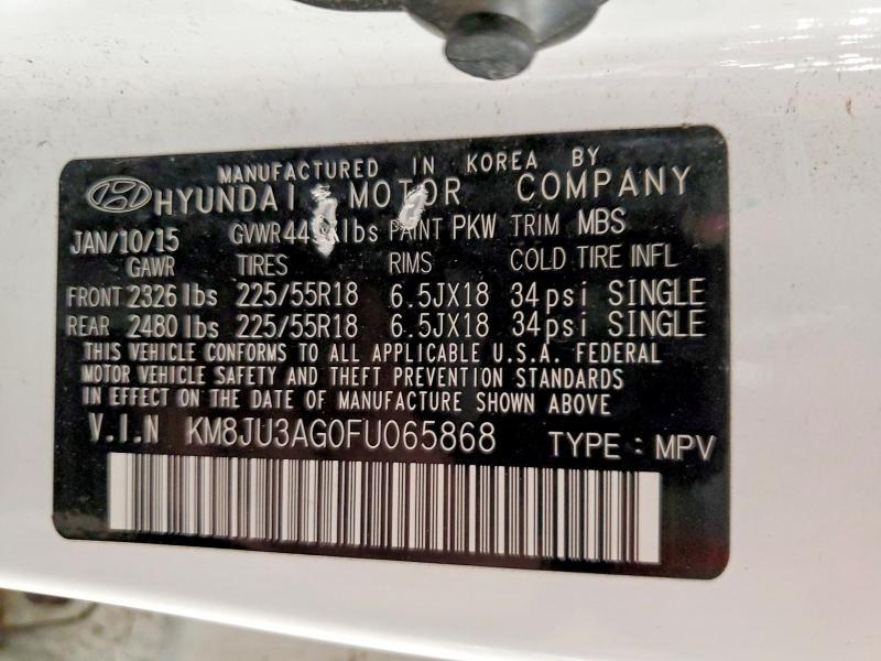 2015 Hyundai Tucson Limited