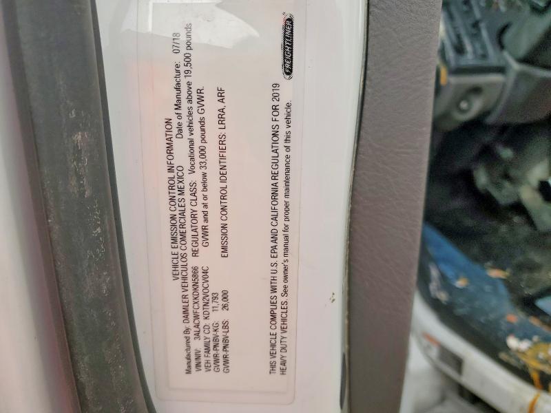 2019 Freightliner Business Class M2 box Truck