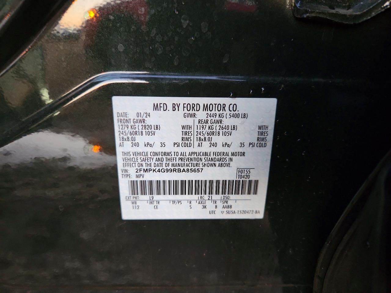 2024 Ford Edge se